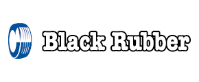 Black Rubber logo